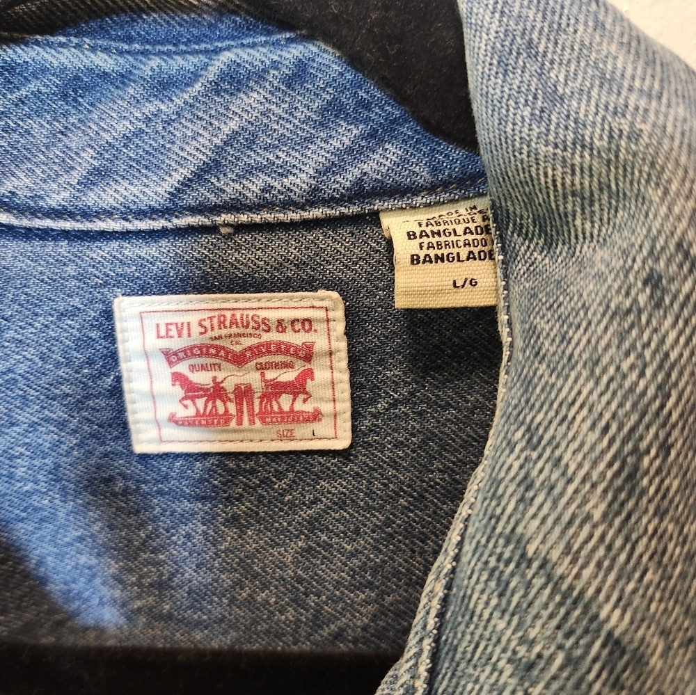 Levi's Blue Lightweight Denim Jacket